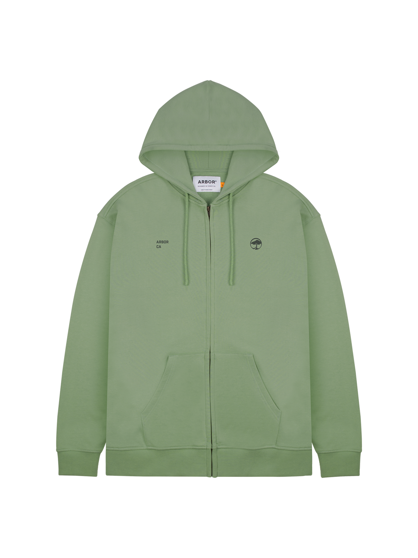 Surplus Zip Hood - Surplus Green