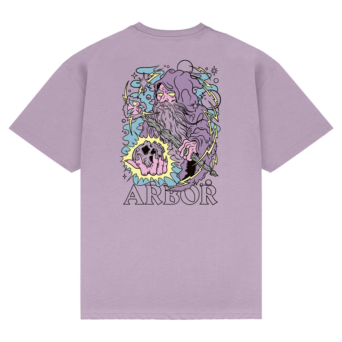 Wizard T-Shirt - Faded Purple