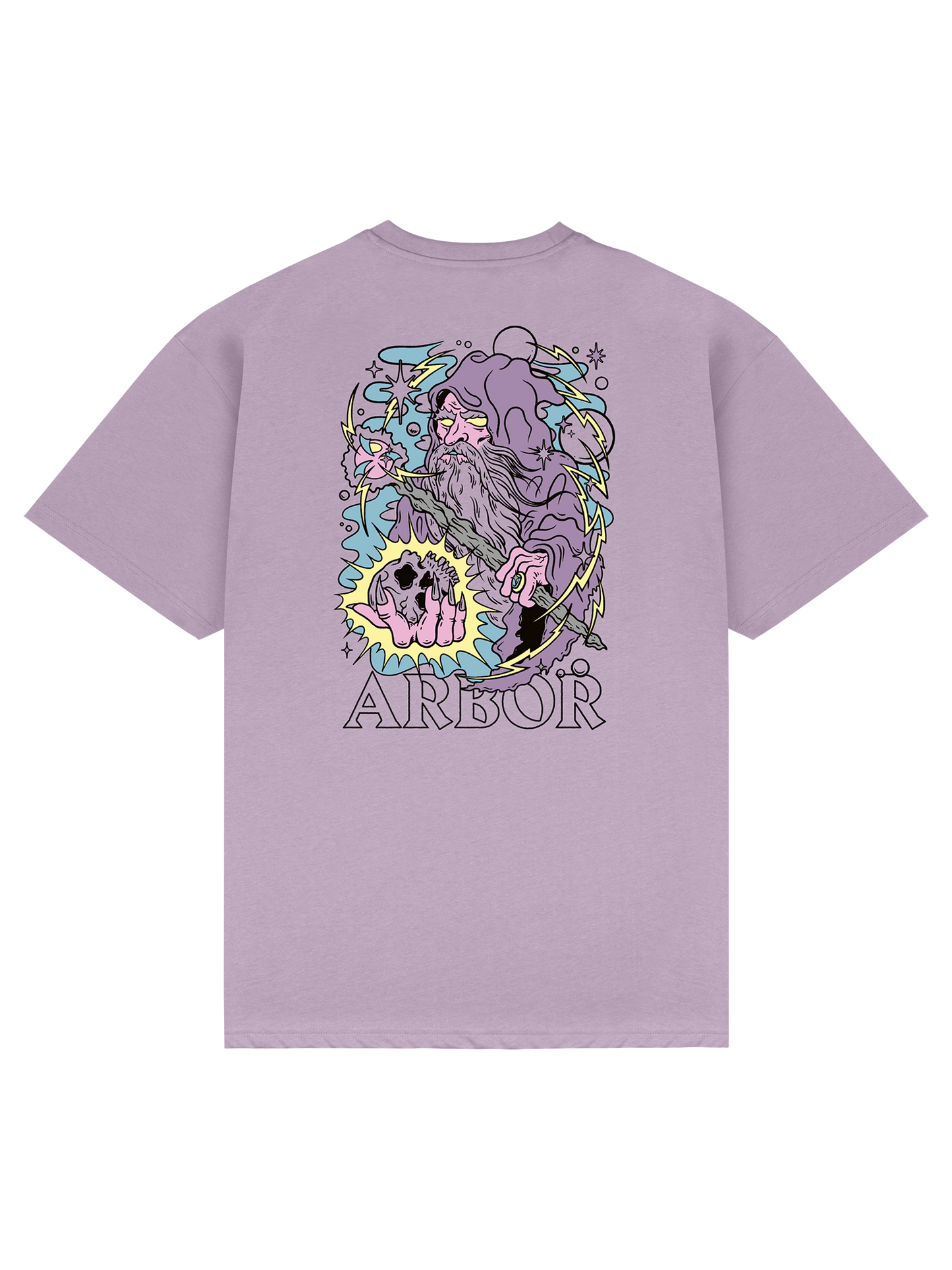 Wizard T-Shirt - Faded Purple